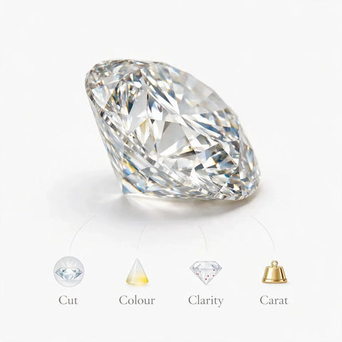How the 4 Cs of Diamonds Affect a Diamond's Beauty and Value