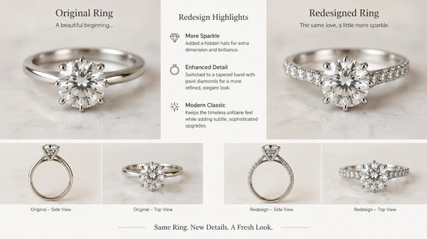 Can You Redesign an Engagement Ring? What's Possible and What Isn't