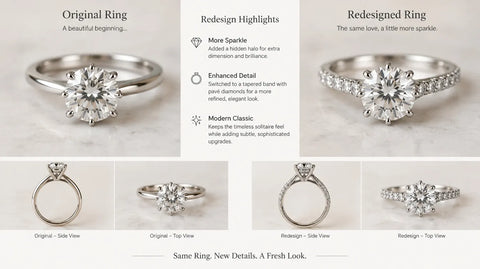 Can You Redesign an Engagement Ring? What's Possible and What Isn't